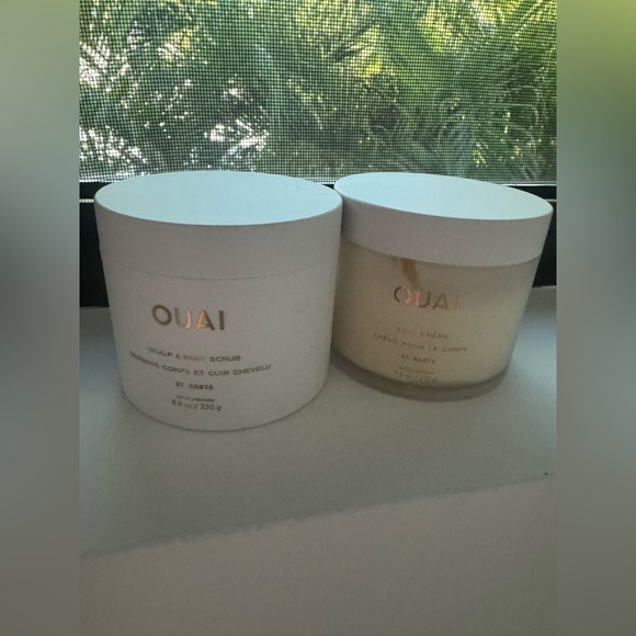 OUAI St. Barts Duo Body Creme and Scalp Body Scrub - Picture 2 of 2